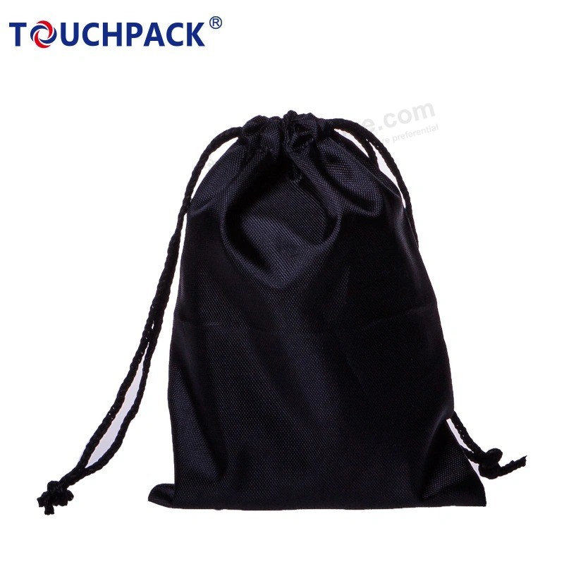 Customized Logo Drawstring Backpack Bags String Portable Nylon Backpack