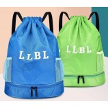 Sports and Fitness Bag Drawstring Backpack Simple and Light Backpack Portable Leisure Drawstring Unisex Backpack for Travel Outdoors