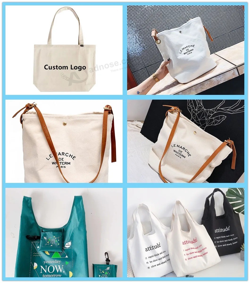 Wholesale Customized Cheap Price Canvas Promotional Shopping Bag