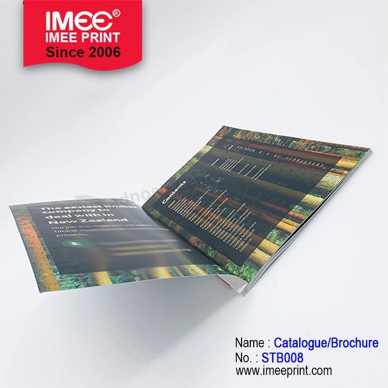 Imee Softcover Catalogue Design Custom Book Print China High Quality Catalogue