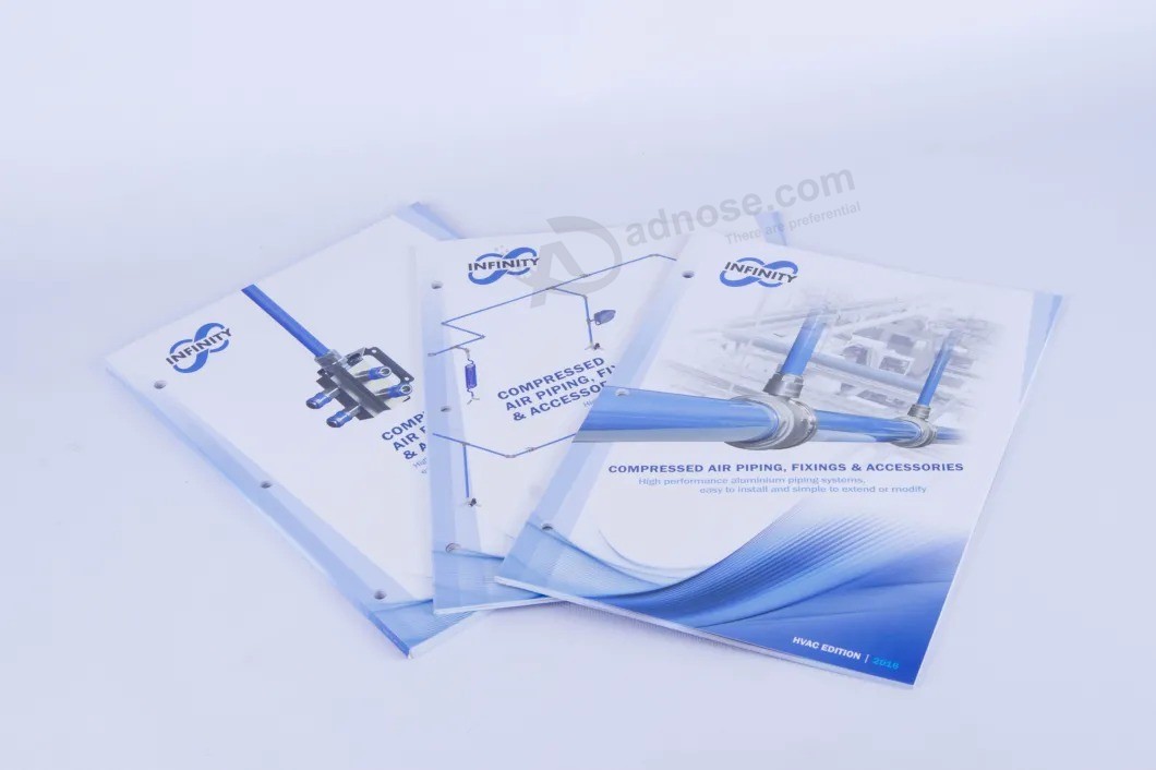 Customized Paperback Perfect Binding Sewing Catalogue