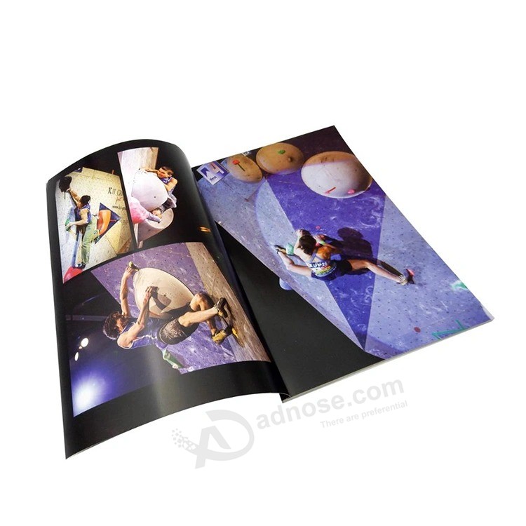 High Quality Logo Printing Full Color Booklet Magazine and Catalogue for Promotion Advertising