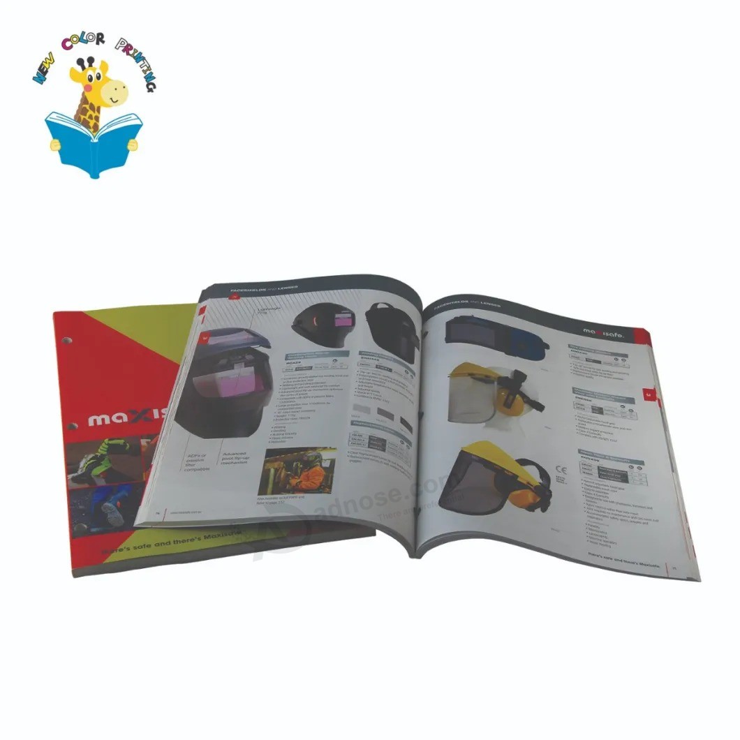 Soft Cover Catalog Book with Brochure Magazine Catalogue Printing