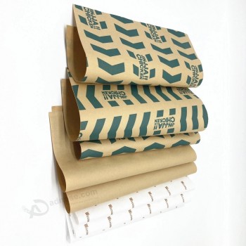 Aking Party Decorate Gift Wrapping Oil-Proof Wax Paper Hamburger Packging Food Bag Greaseproof