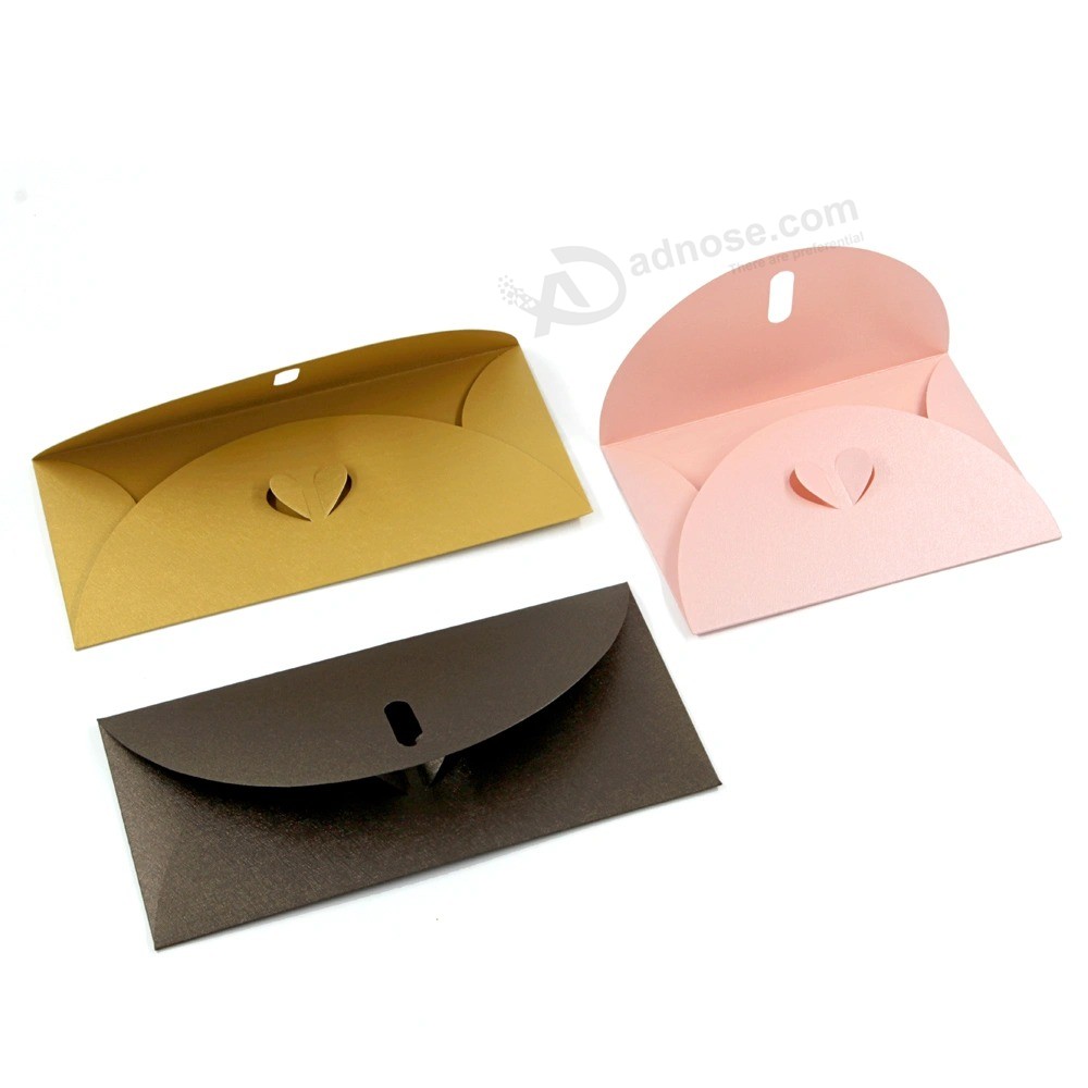 Custom Cheap Giveaway Paper Envelope Kraft Waterproof Colorful Gift Mailing Envelope with Hot Foil Stamping