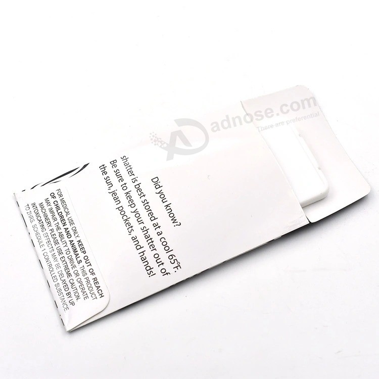 Custom Tarp Girl Black and White Color Wax Shatter Envelopes