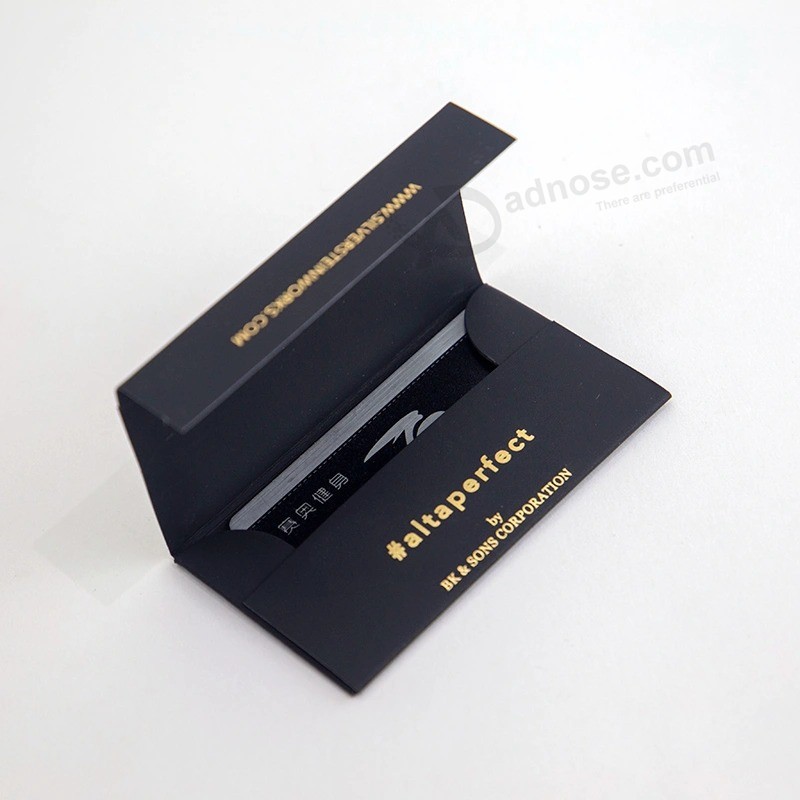 Custom Logo Name Membership Gift Card Paper Envelope Packaging