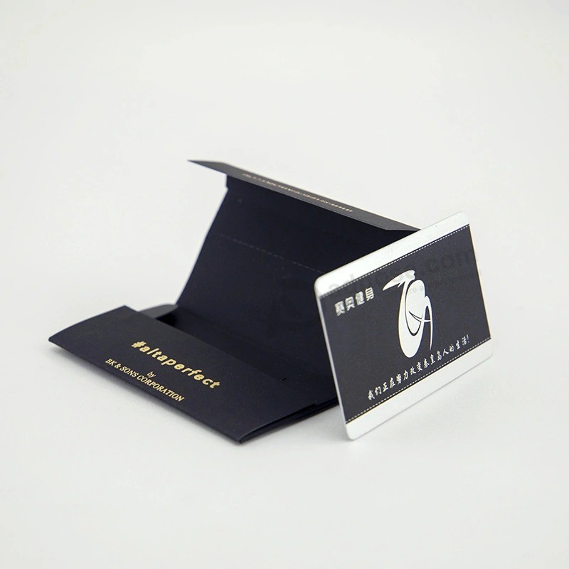 Custom Logo Name Membership Gift Card Paper Envelope Packaging