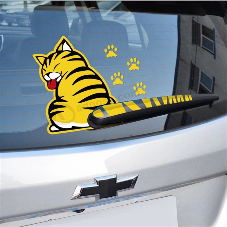Printed Stonedoing Good Quality Transparent Clear Custom Label Car Stickers