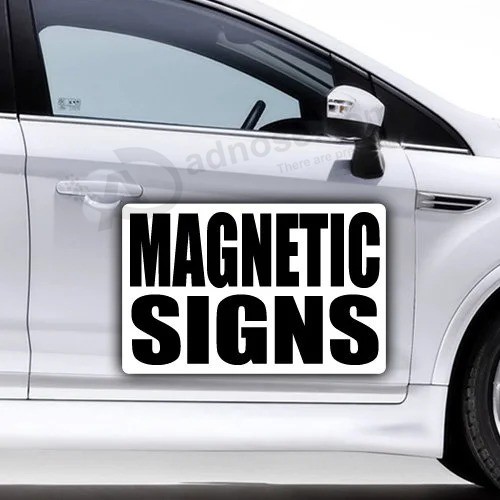 Hot Sale Custom Advertising Magnetic Car Body Self Adhesive Sticker