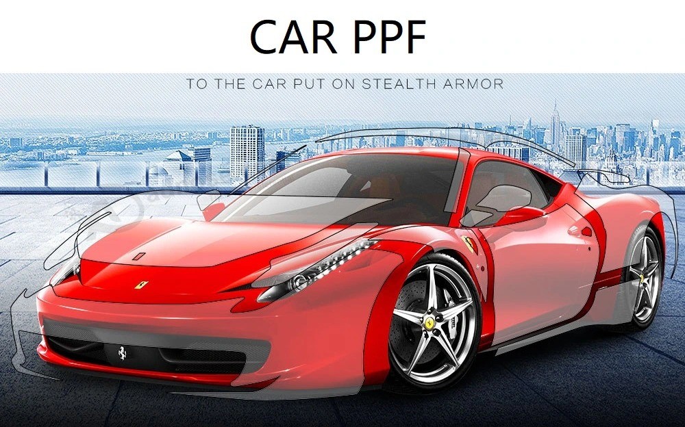 Anti Scratch Self - Repair Car Paint Protect Transparent Auto Body Film Car Wrap Sticker TPU Ppf