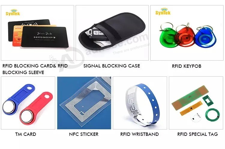 E-Field PVC Custom Printed RFID Blocking Card 13.56MHz