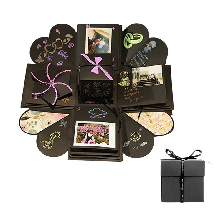 Factory Audit Alternative Handmade Creative DIY Surprise Gift Photo Explosion Box Album