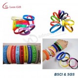 Fatory Cheap Customized Logo Events Silicon Bracelet Wristband