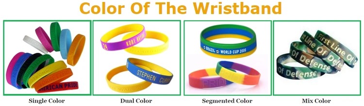 Personalized Wholesale Cheap Custom Silicone Bracelets Promotional Wristband