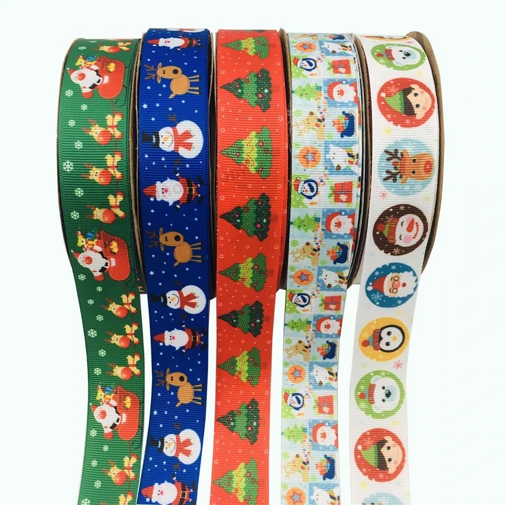 Beautiful China Factory Christmas Ribbon Roll for Gifts