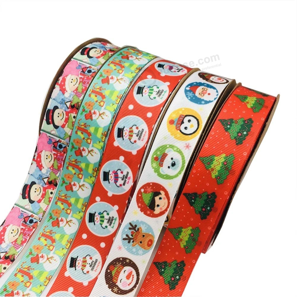 Beautiful China Factory Christmas Ribbon Roll for Gifts