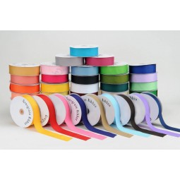 Colourful Customised Grosgrain Ribbon for Gift Packaging/ Decoration