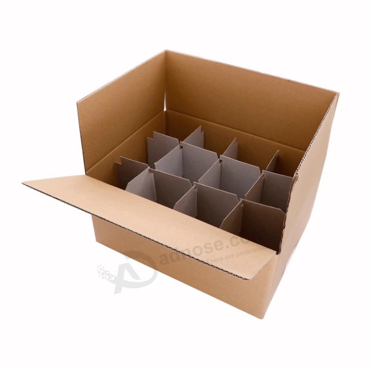 Large Custom Printed Brown Kraft Wine Clothes Water Shoes Eggs Furniture Export Corrugated Cardboard Removal Mailer Moving Shipping Packing Packaging Carton Box