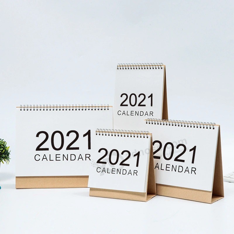 Simple Desk Calendar Creative Calendar 2021 Year Calendar Enterprise Custom Calendar Company Desktop Office Custom