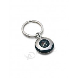 Custom Logo Metal Coin Key Ring for Wholesale
