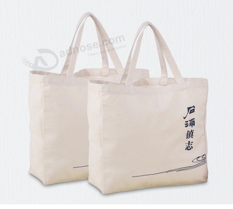 New Designs Customized Logo Canvas Lady's Bag