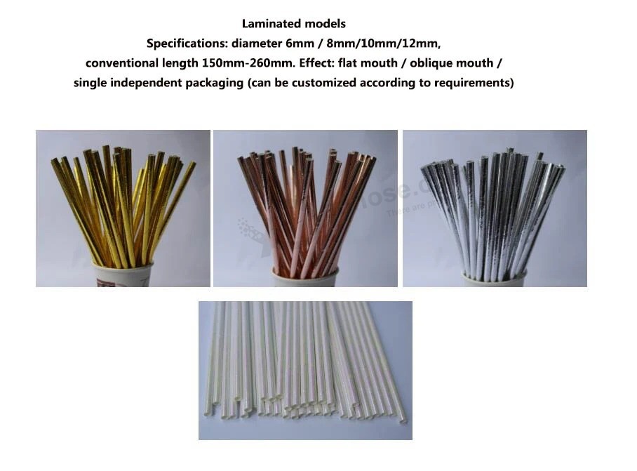 Customized Logo Food Grade Recycled Paper Drinking Straws Manufacturer Shenzhen