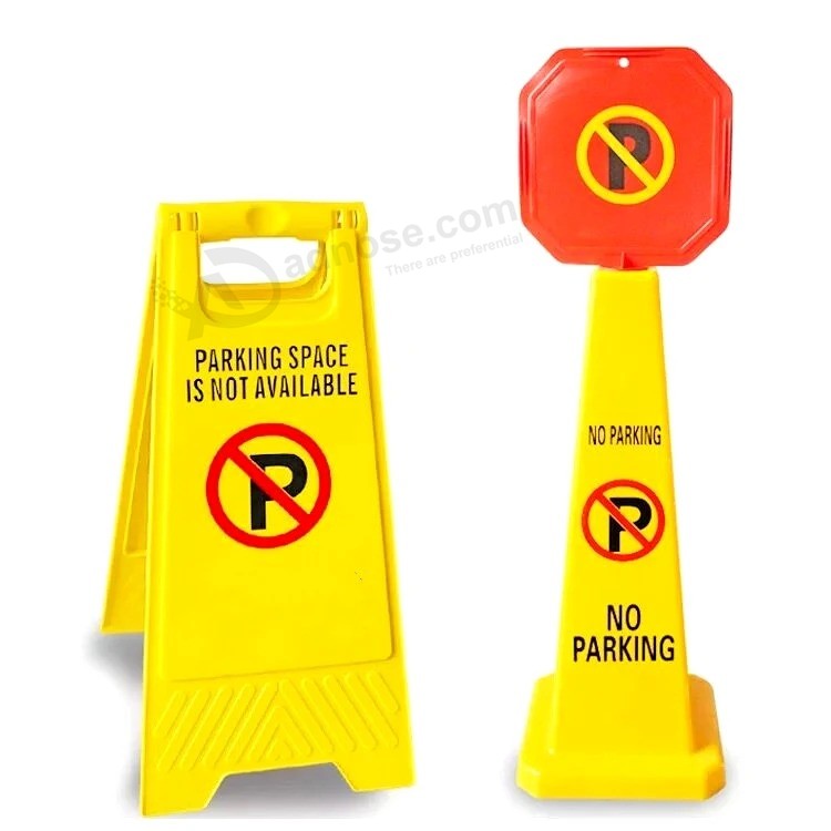 Floor Stand Traffic Sign Holder Caution Board Road Safety
