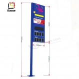 Road Directional Sign Petrol Station Price Board Outdoor Pylon Signboard