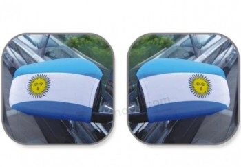 High Quality Customized Club Logo Durable Car Mirror Cover Flag