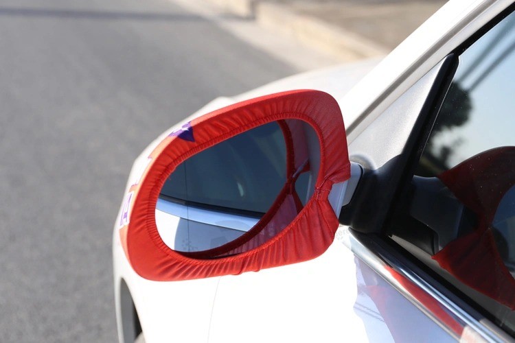 Wholesale Polyester Car Mirror Cover Custom Design Flag for All Countries