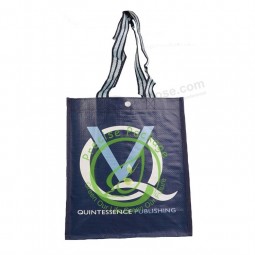 New Design Eco-Friendly Non Woven Bottle Holder Promotional Tote Carrier Shopping Bag with Logo