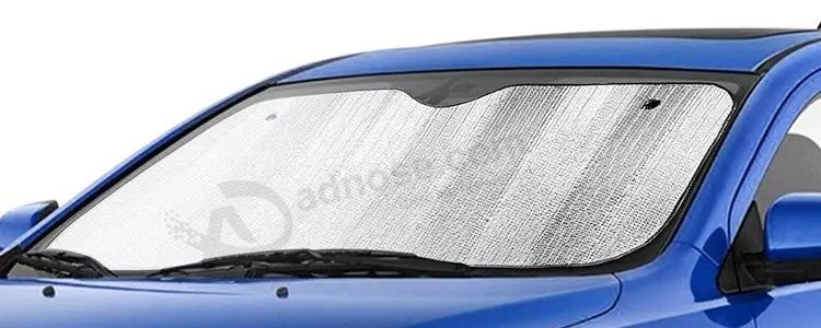 Nylon Polyester Silver Promotion Gift Car Sunshade