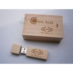 Bulk Wooden USB Flash Drive Wood Pendrive Flash Memory Sticks