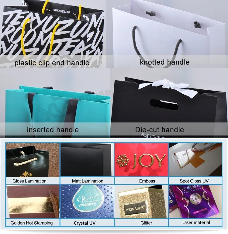 Custom Logo Printing Ribbon Closure Lingerie Candy Cookie Paper Gift Packaging Bag with Clear PVC Window