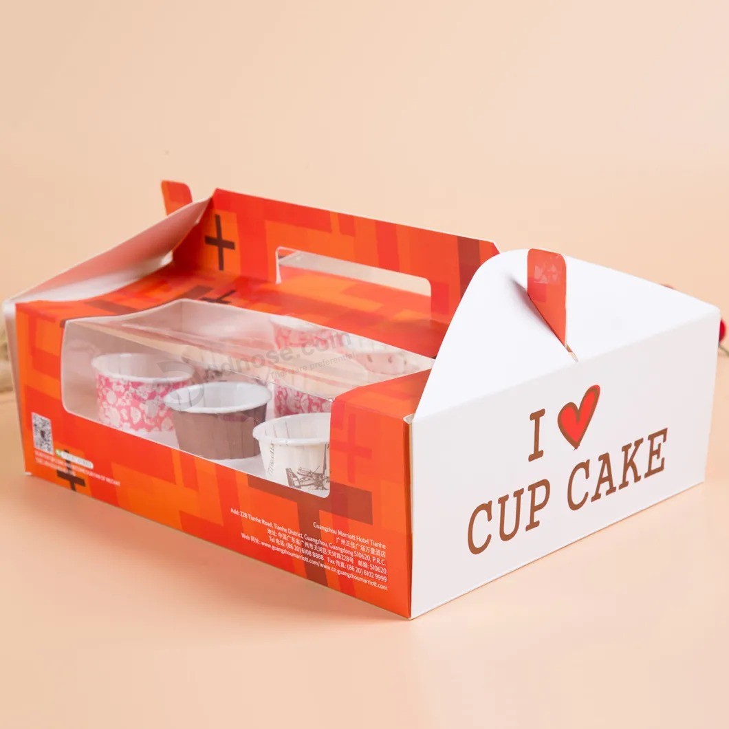 Custom Manufacturer Printing Food Packaging Mooncake Cake Gift Paper Box with Logo