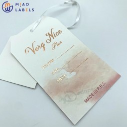 Custom Garment Accessory Hang Tags with Your Special Logo