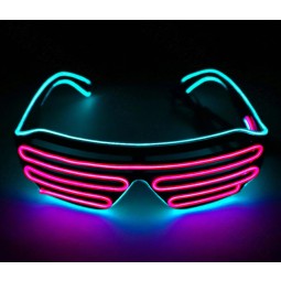 グローインザダークメガネライトアップメガネLEDシャッターメガネイベントパーティー用品