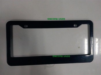 Black ABS Car Auto License Plate Frames Frame 312X160mm Licence Plate