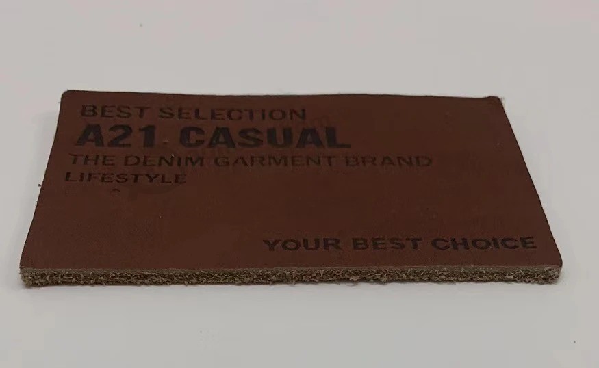Hot Sale High Quality Logo Custom Leather Label for Garment
