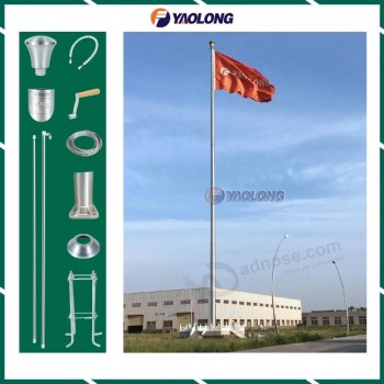 60 Meter Electric Motored AISI 316L in Ground Flagpole for Decoration