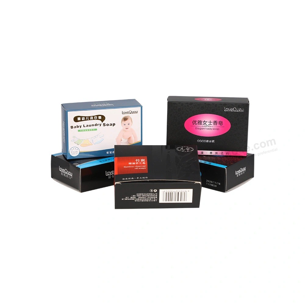 Customization of Soap Carton Kraft Paper Packaging Box