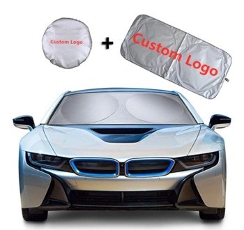 Hot Sale Custom Logo Printing Advertising Foldable Car Sunshade