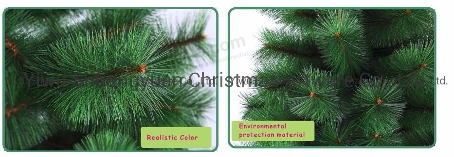 PE&PVC Mixed Christmas Tree with Decoration Home Decoration