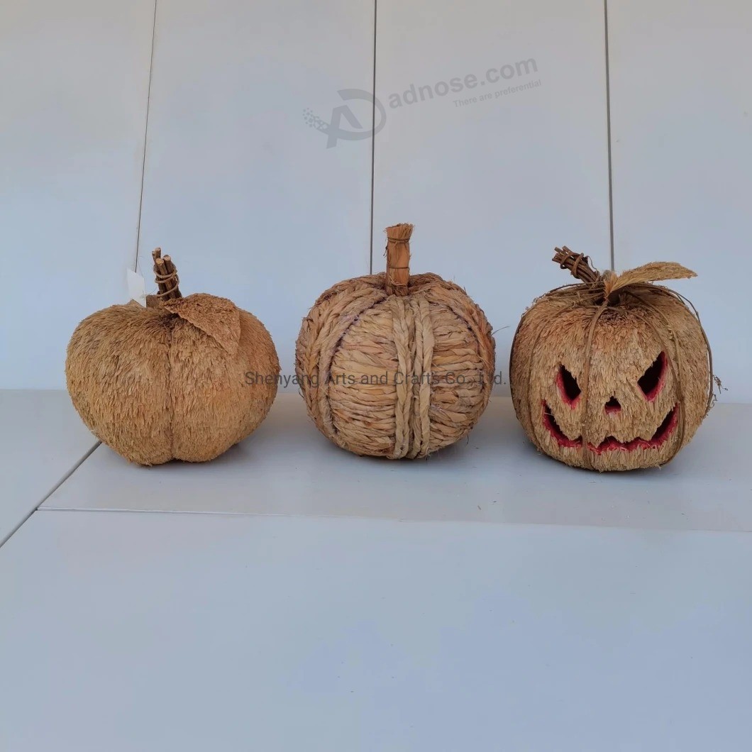 Pumpkins, Smiley Pumpkins, Grass Pumpkins, Woven Pumpkins, Halloween Gifts