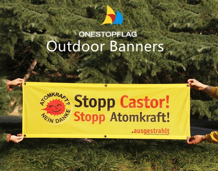 Stretch Banner Polyester Mesh Banner Custom Banner Flag Wholesale Full Color Printing Banner