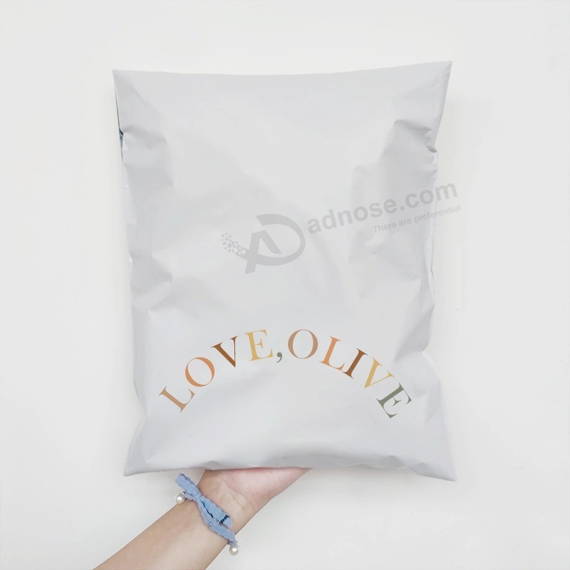 Custom Logo Mailing Shipping Polymailers Polythene Printed Polybags Poly Mailers Bag Clothes Plastic Mail Courier Mailing Bags