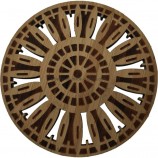 Laser Cutting Wooden Drink Coaster & Placemat with Clear Grain