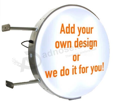 Custom Shape Lightbox Small Outdoor Advertising Vacuum Forming Acrylic LED Blister Light Box Logo Sign Board