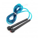 Adjustable Length Custom Logo Speed PVC Skipping Jump Rope Fitness